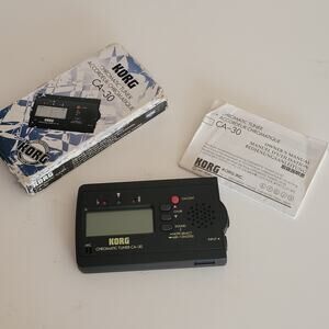 KORG CA-30 GUITAR ALL INSTRUMENT TUNER CHROMATIC